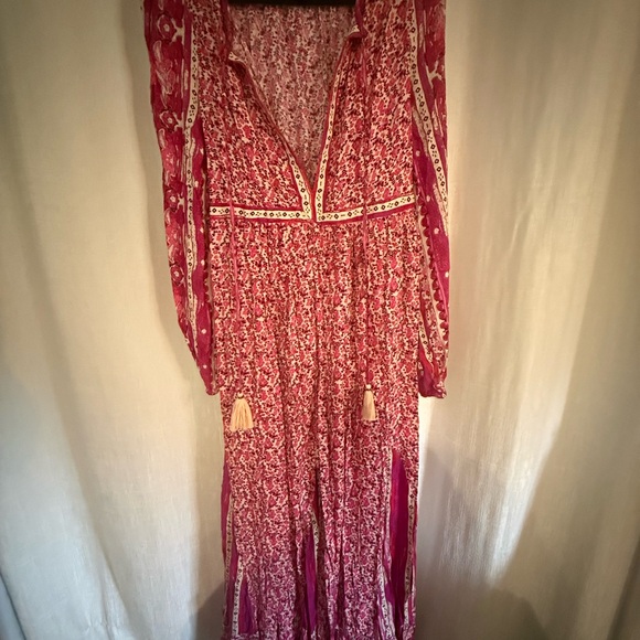 Free People Pink Floral Maxi Dress - Picture 2 of 6